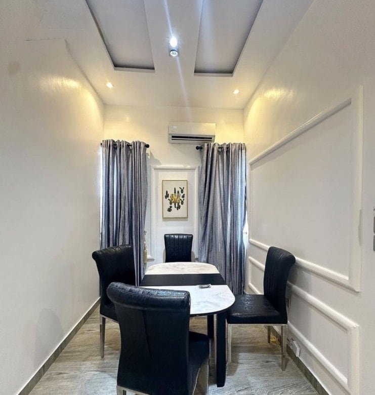 04 4 Bedroom Semi-Detached Furnished Duplex for Rent — 4 Bed, 4 Baths Orchid Road, Lekki, Lagos ₦8,500,000Other charges- Agency- 10 Caution- 850,000Total- 11,050,000—Features-All rooms En-suite - POP