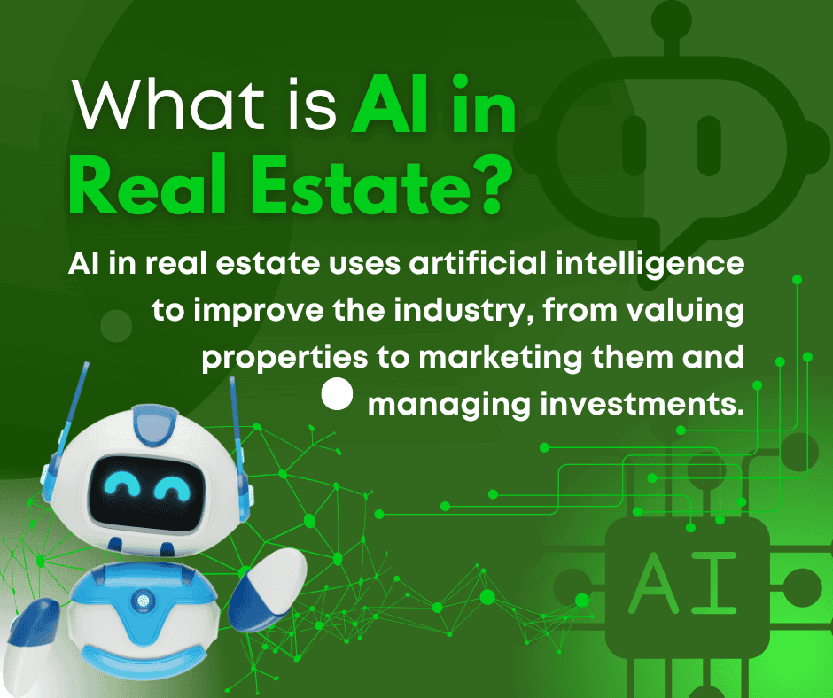 AI in real estate uses artificial intelligence to improve the property industry, from valuing properties to marketing them and managing investments.